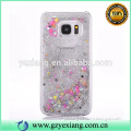 Stars Quicksand Hard Case Dynamic Liquid Glitter case Cover For Samsung Galaxy S7 Edge